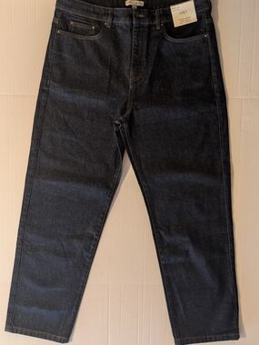 Marks & Spencer Women's Dark Blue Straight Jeans-  Size 34 (NWT)